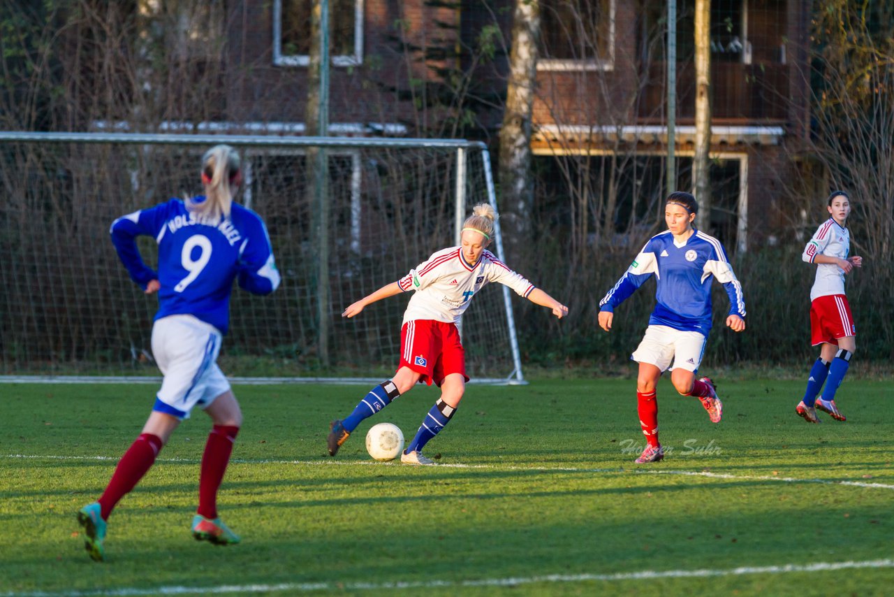 Bild 208 - B-Juniorinnen Hamburger SV - Holstein Kiel : Ergebnis: 0:1